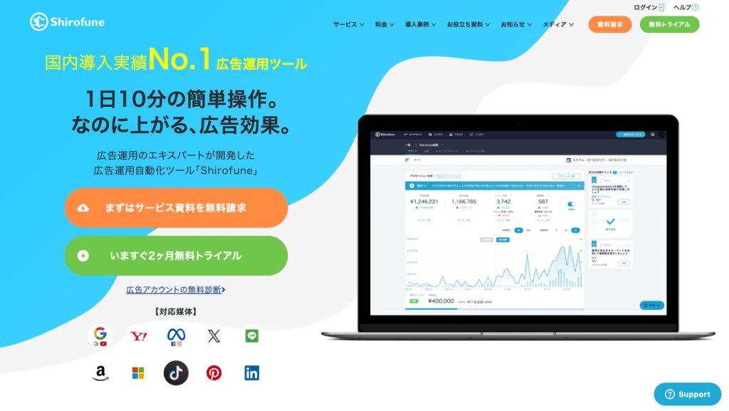 株式会社Shirofuneに対する支援事例の公開